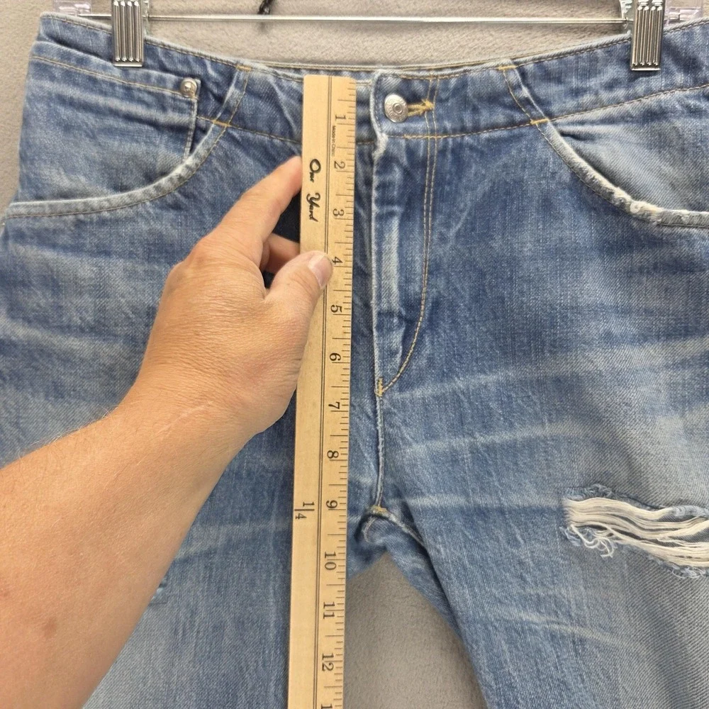 Vintage Levis Engineered Jeans Mens Blue Twisted One Pocket Zip Fly Fits 28x32